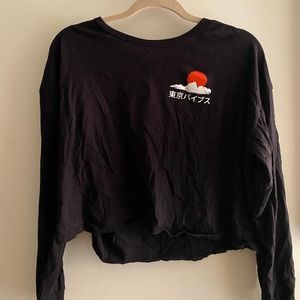 Japanese expired long sleeve t shirt